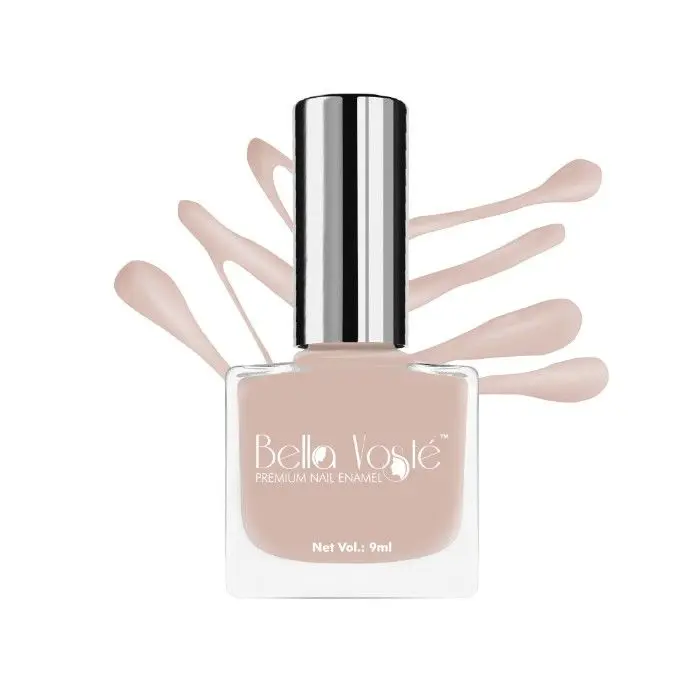 Bella Voste Nude Matte Nail Paints Urban Bun (9 ml)