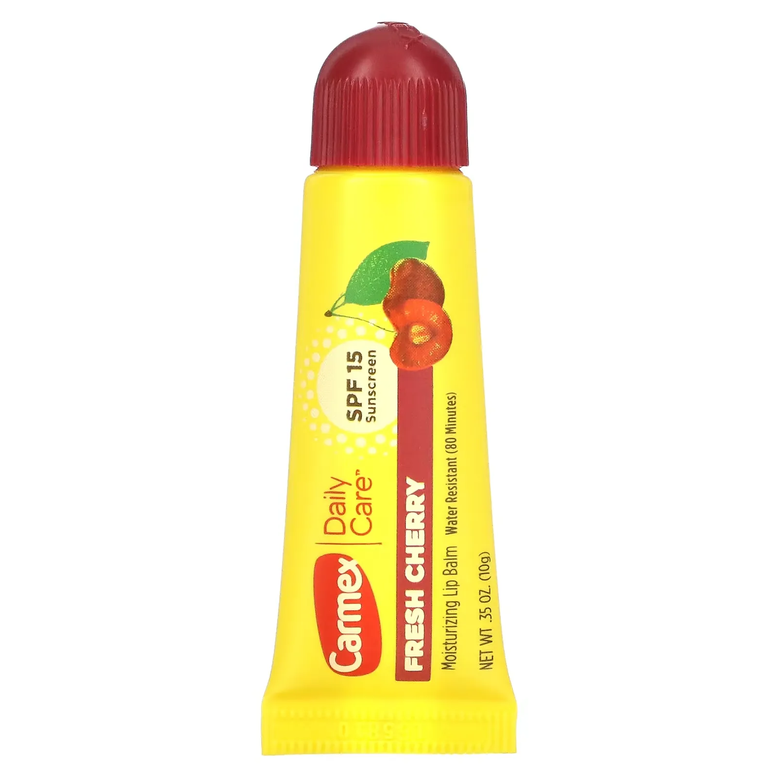 Daily Care, Moisturizing Lip Balm, Fresh Cherry, SPF 15, 0.35 oz (10 g)