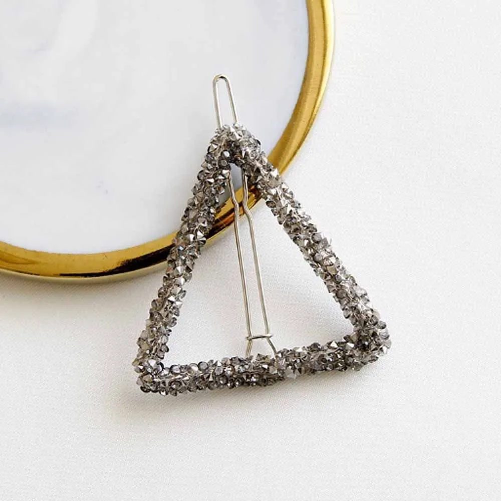 Ferosh Zokar Triangular Sparkle Hair Pin