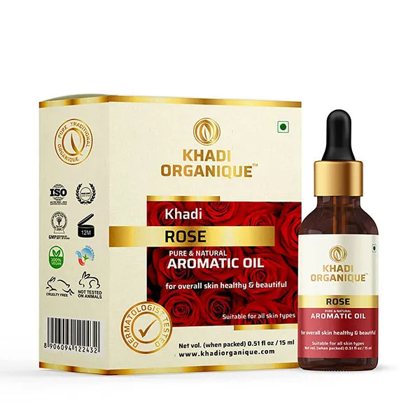 Khadi Organique Rose Essential Oil