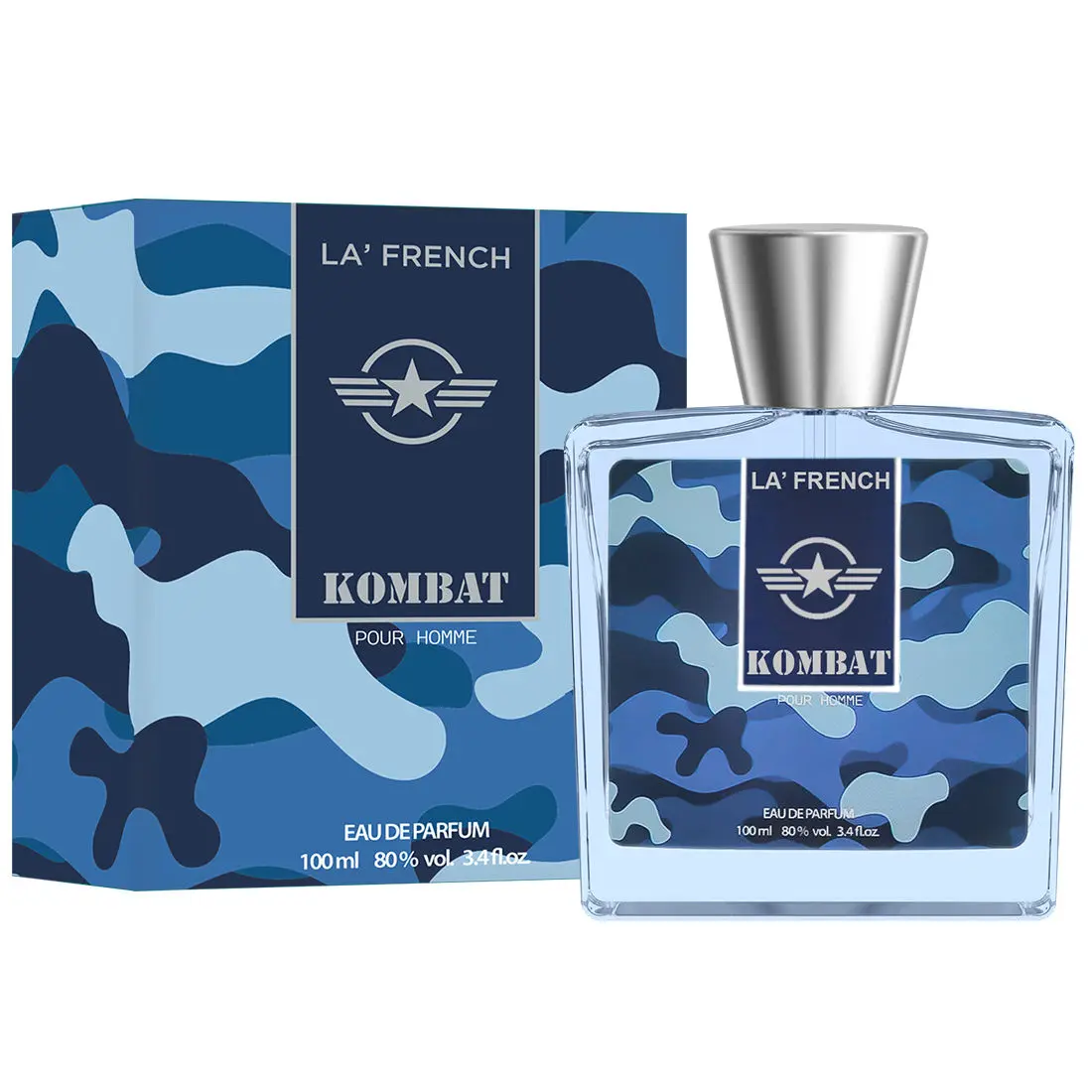 LA' French Kombat Pour Homme Eau De Parfum For Men (100ml)