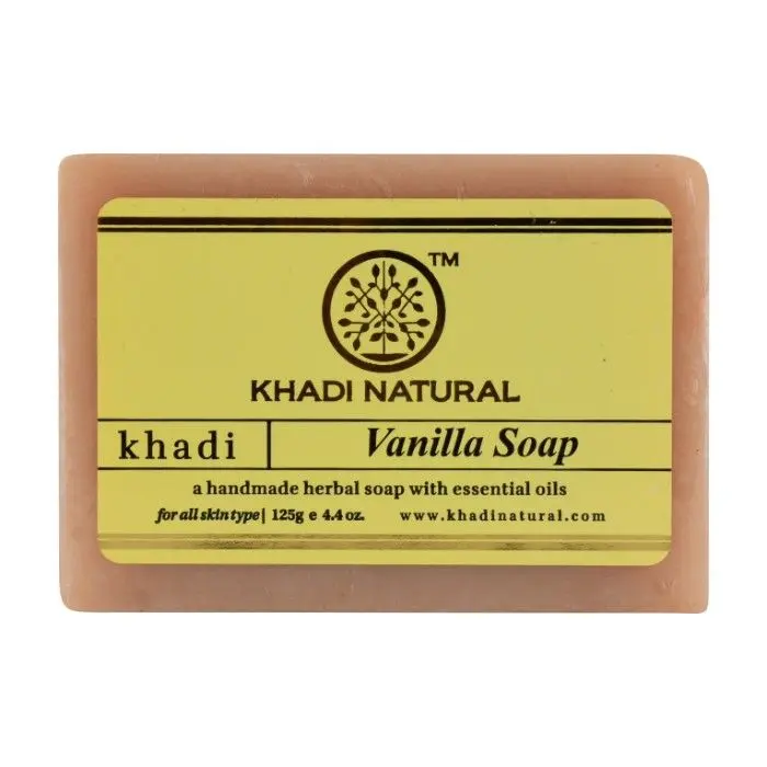 Khadi Natural Ayurvedic Vanilla Soap (125 g)