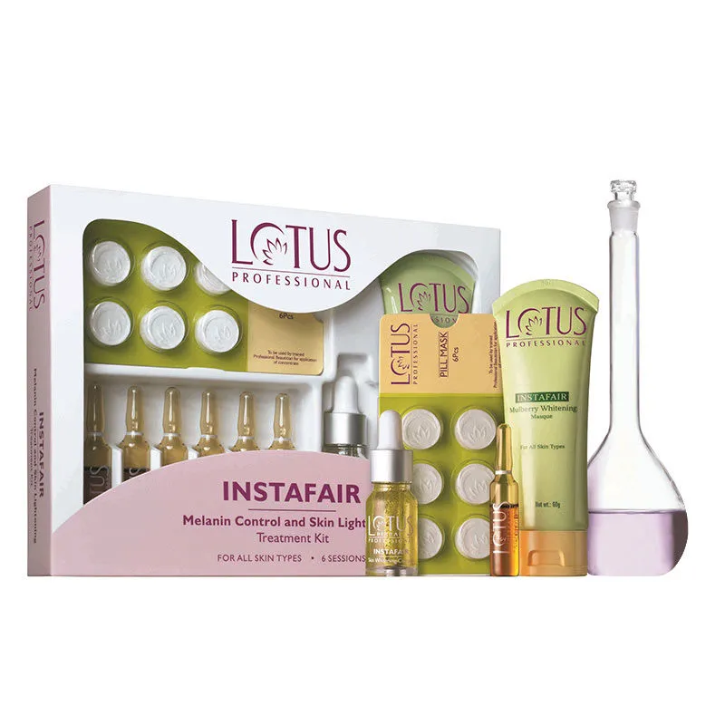 Lotus Professional InstaFair Melanin Control and Skin Lightening Kit