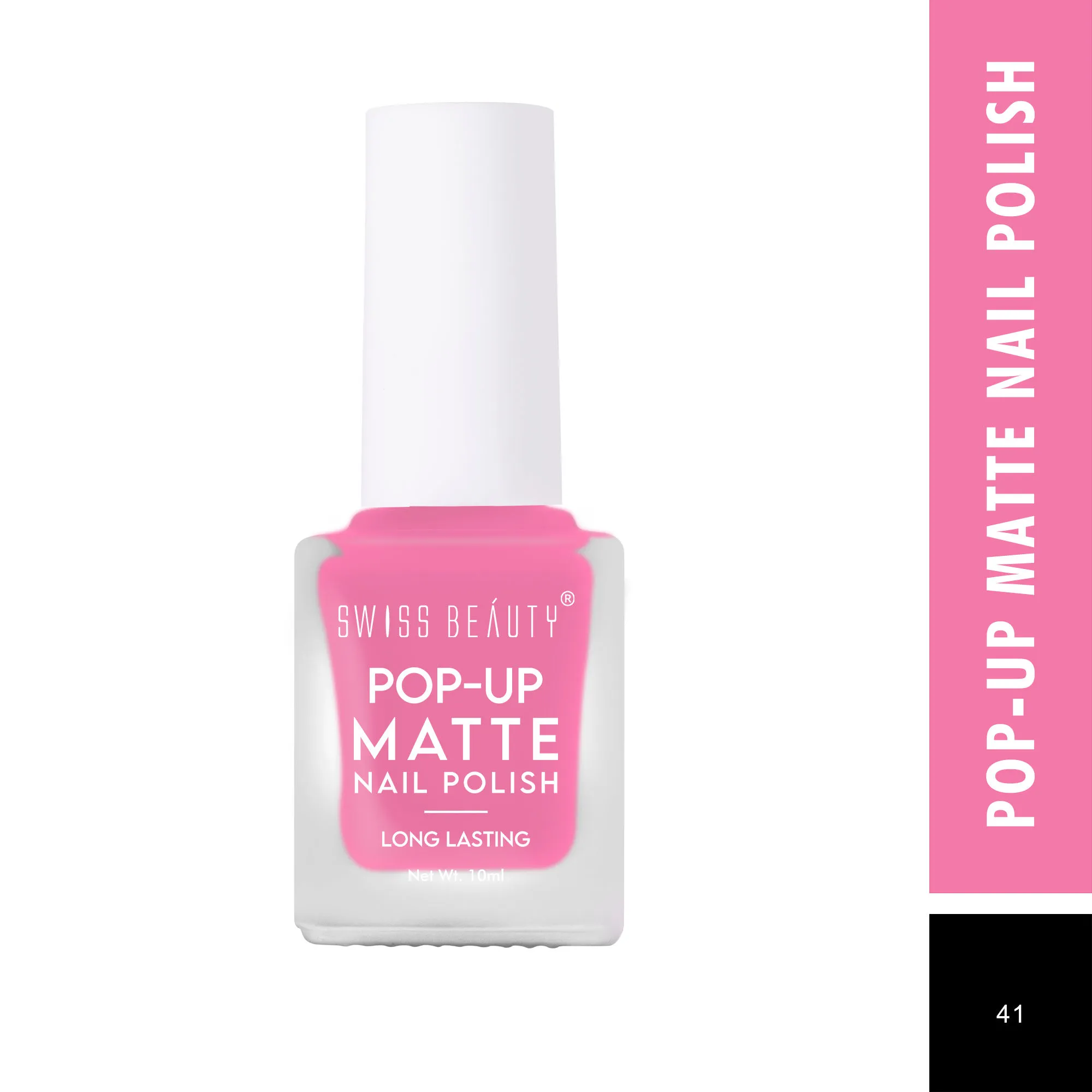 Swiss Beauty Pop-Up Matte Nail Polish - Shade 41