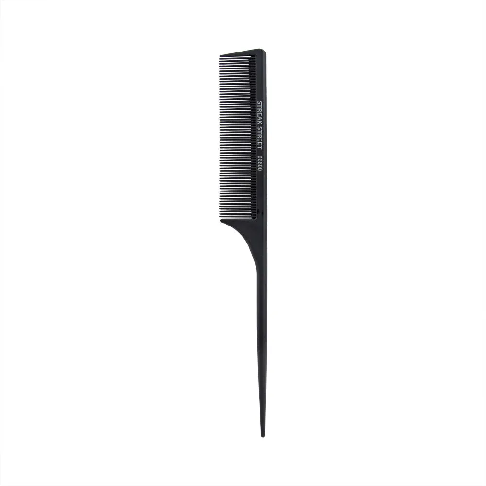 Streak Street Ss-06600 Fine Dense Teeth Tail-Comb For Hair Styling