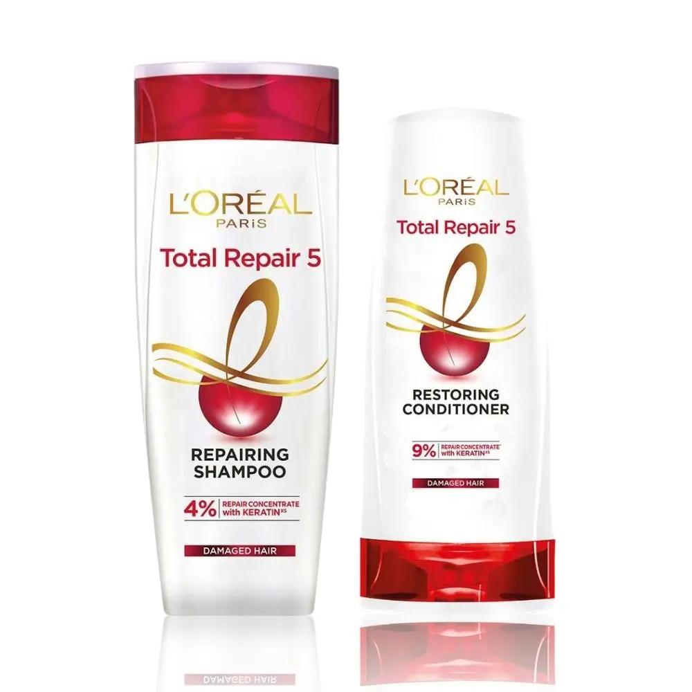 L'Oreal Paris Total Repair 5 shampoo 340 ml & L'Oreal Paris Total Repair 5 Conditoner 180ml