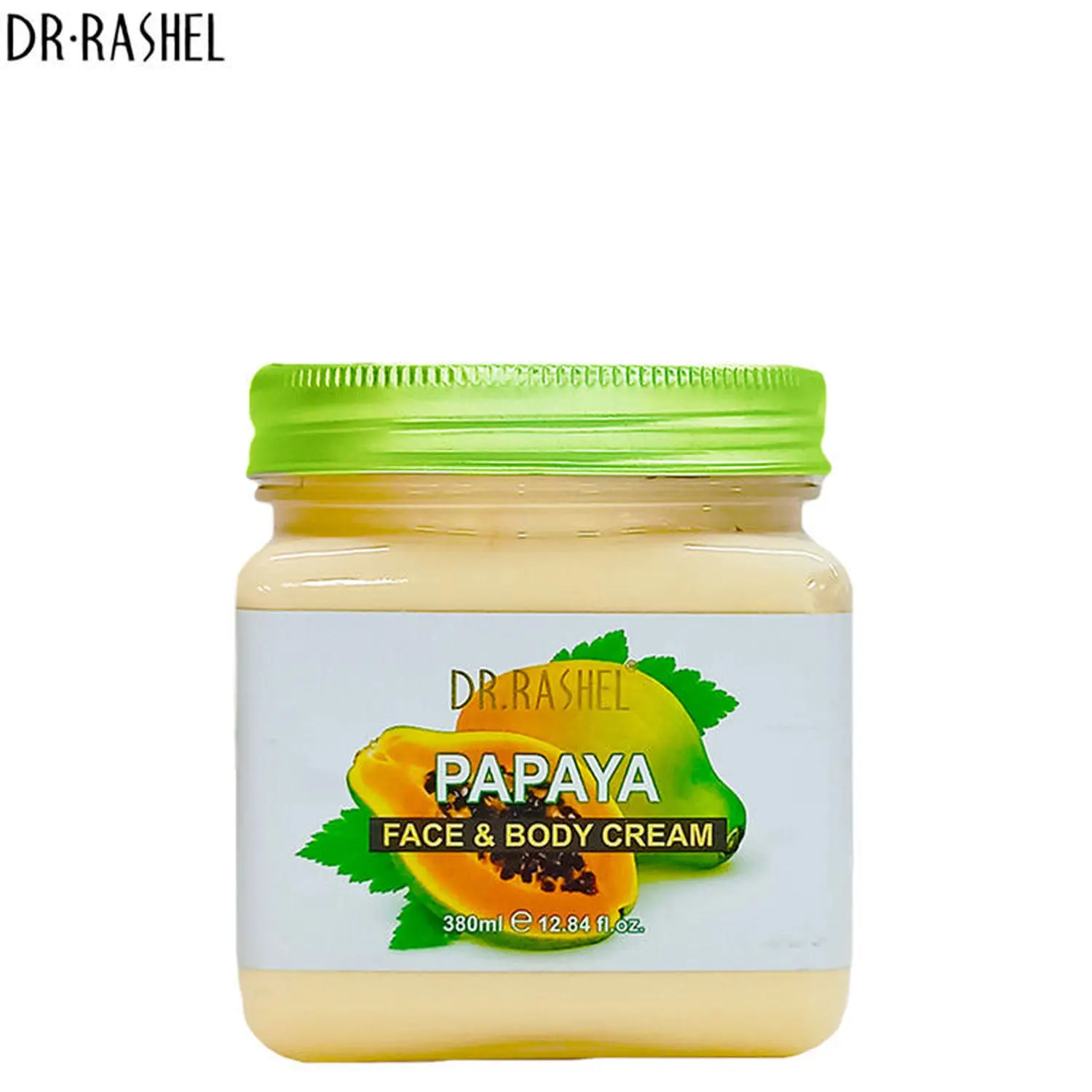 Dr.Rashel Brightening Papaya Face and Body Cream For All Skin Types (380 ml)