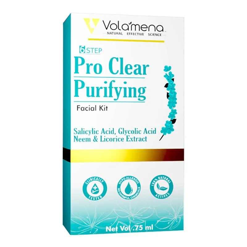 Volamena 6 Step Pro Clear Purifying Facial Kit