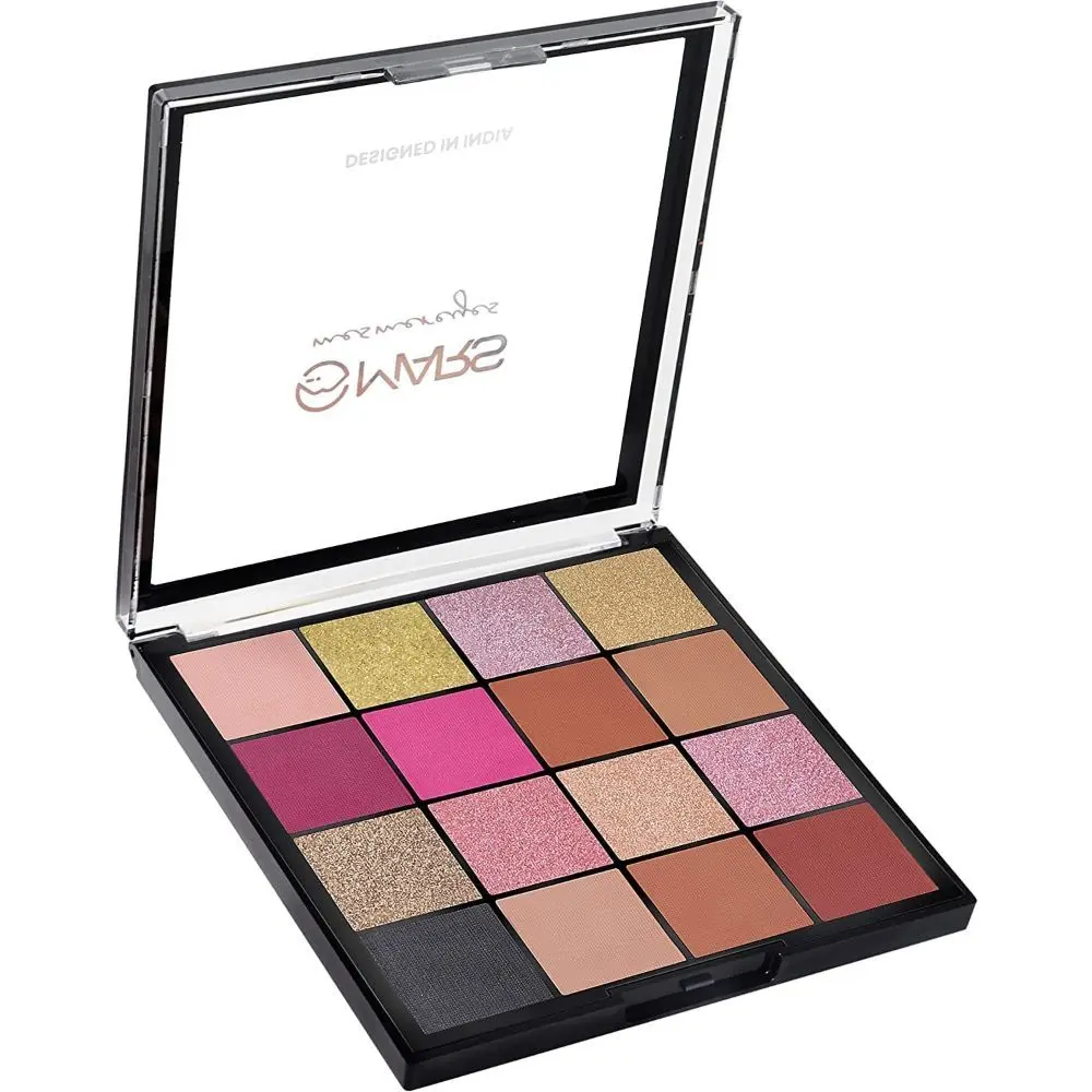 MARS Mesmereyes Highly Pigmented 16 Color Eyeshadow Palette - 1 | 20.8g