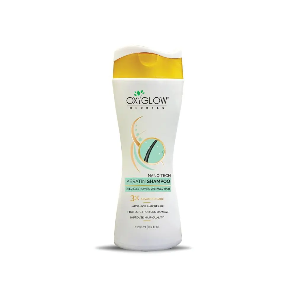 Oxyglow Keratin Shampoo enriched with Argan oil - 200 ml