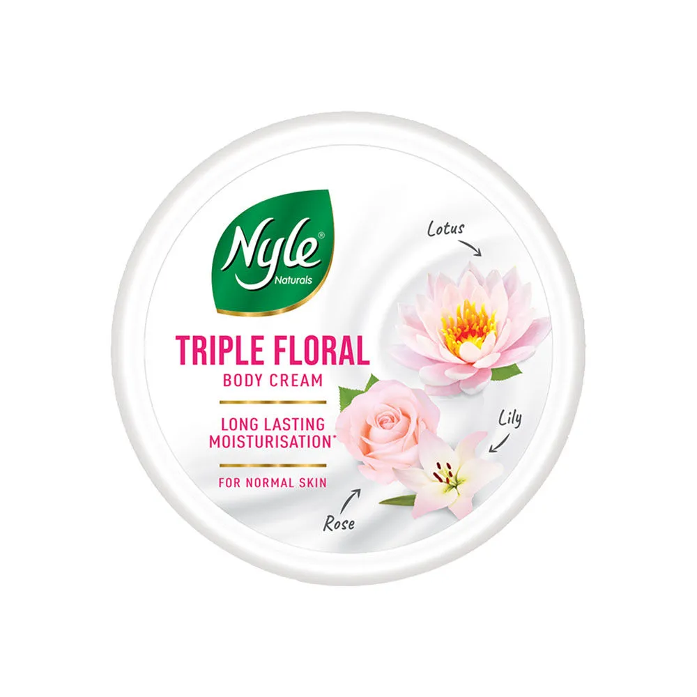 Nyle Naturals Triple Floral Body Cream