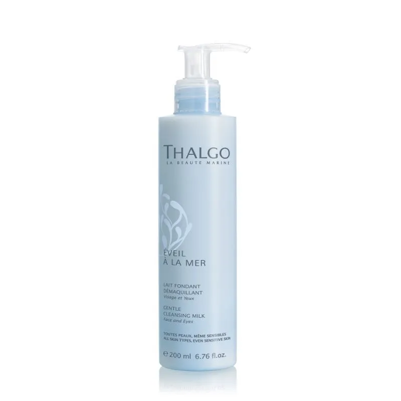 Thalgo Gentle Cleansing Milk - Face Cleanser To Remove Dirt, Oil, Makeup & Pollution From The Skin