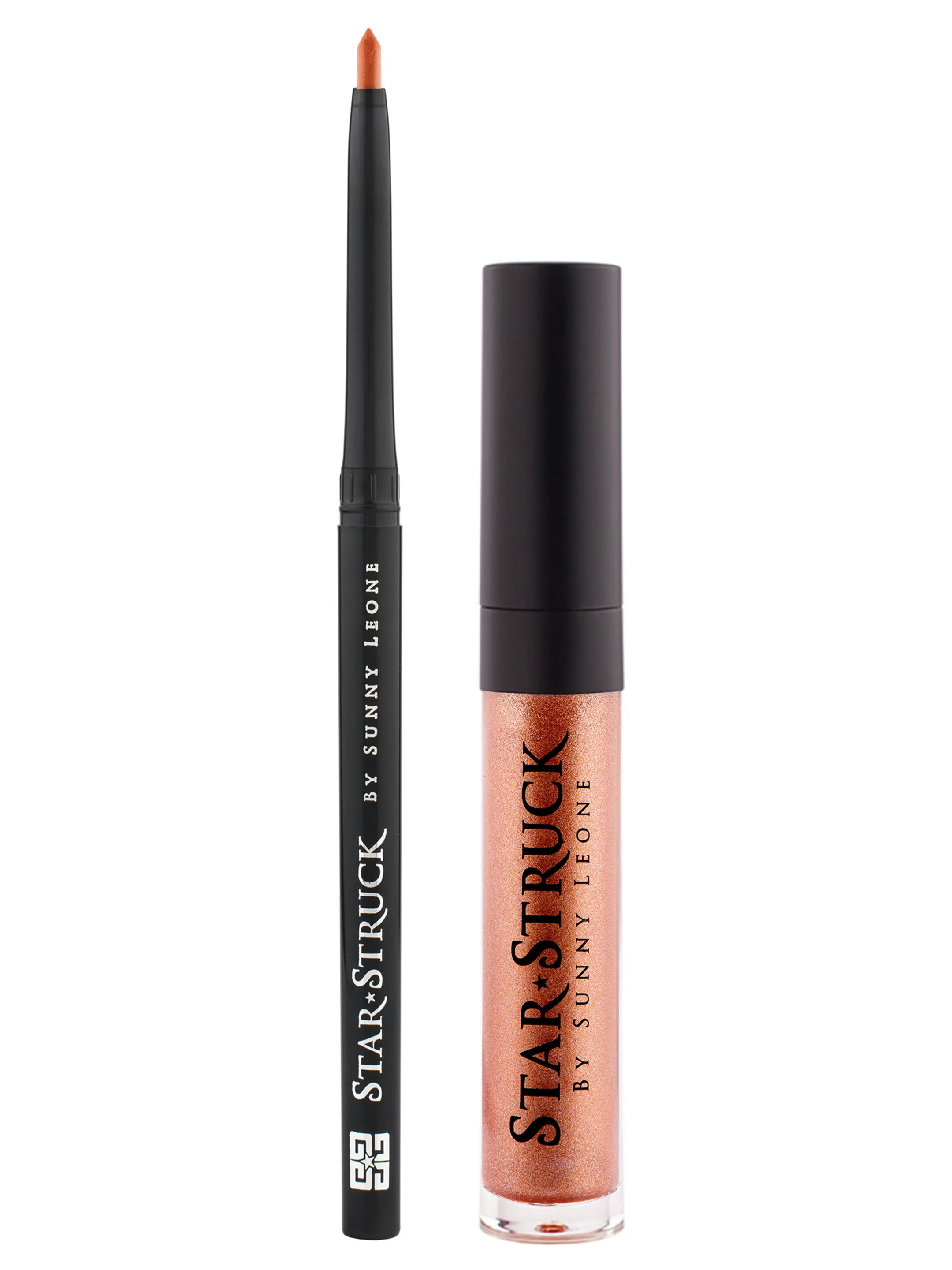 Star Struck Stardust 2 Piece Lip Kit (Liquid Lip Color, Longwear Lip Liner)