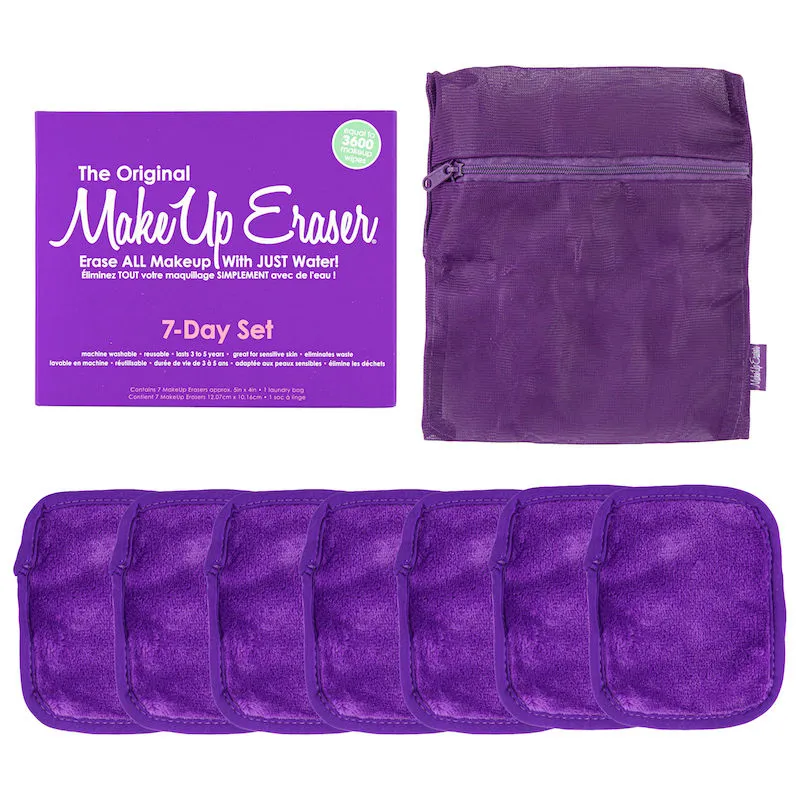 Makeup Eraser Queen Purple 7 Day Set