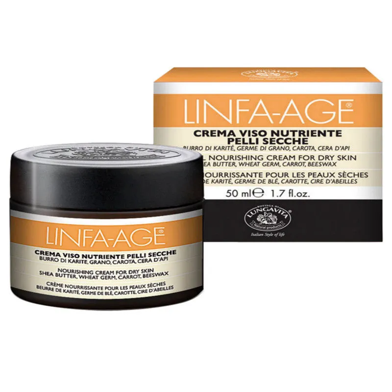 Bottega Di Lungavita Linfa Age Nourishing Cream For Dry Skin