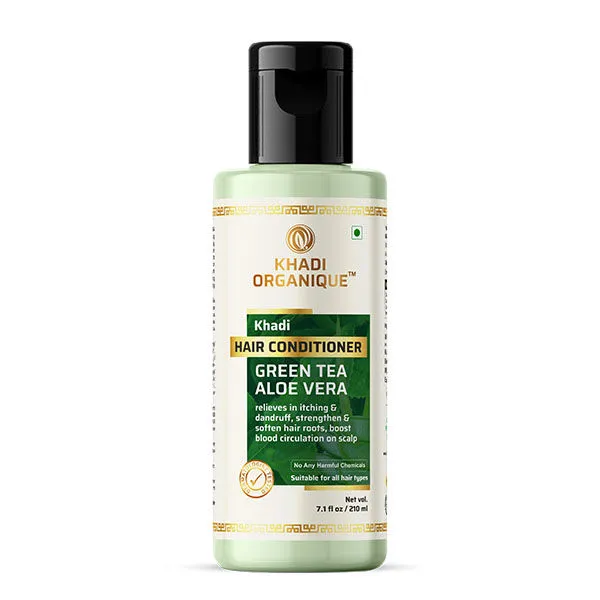 Khadi Organique Green Tea Aloevera Hair Conditioner