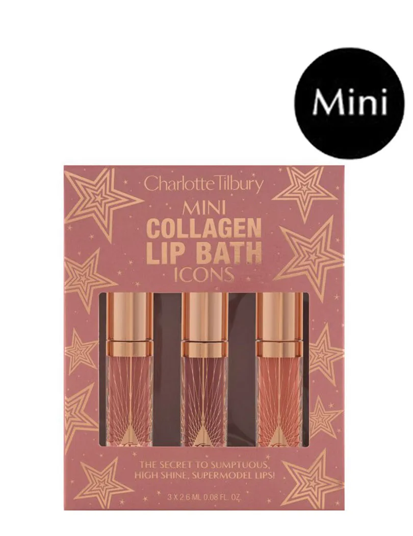 Charlotte Tilbury Mini Collagen Lip Bath Trio