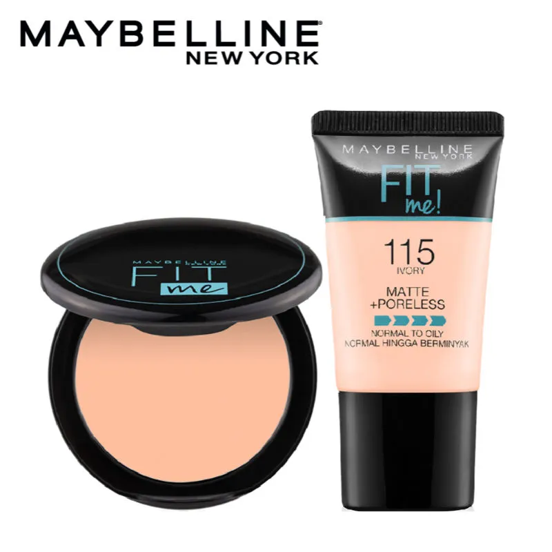 Maybelline New York Fit Me Tube 115 + Compact 115