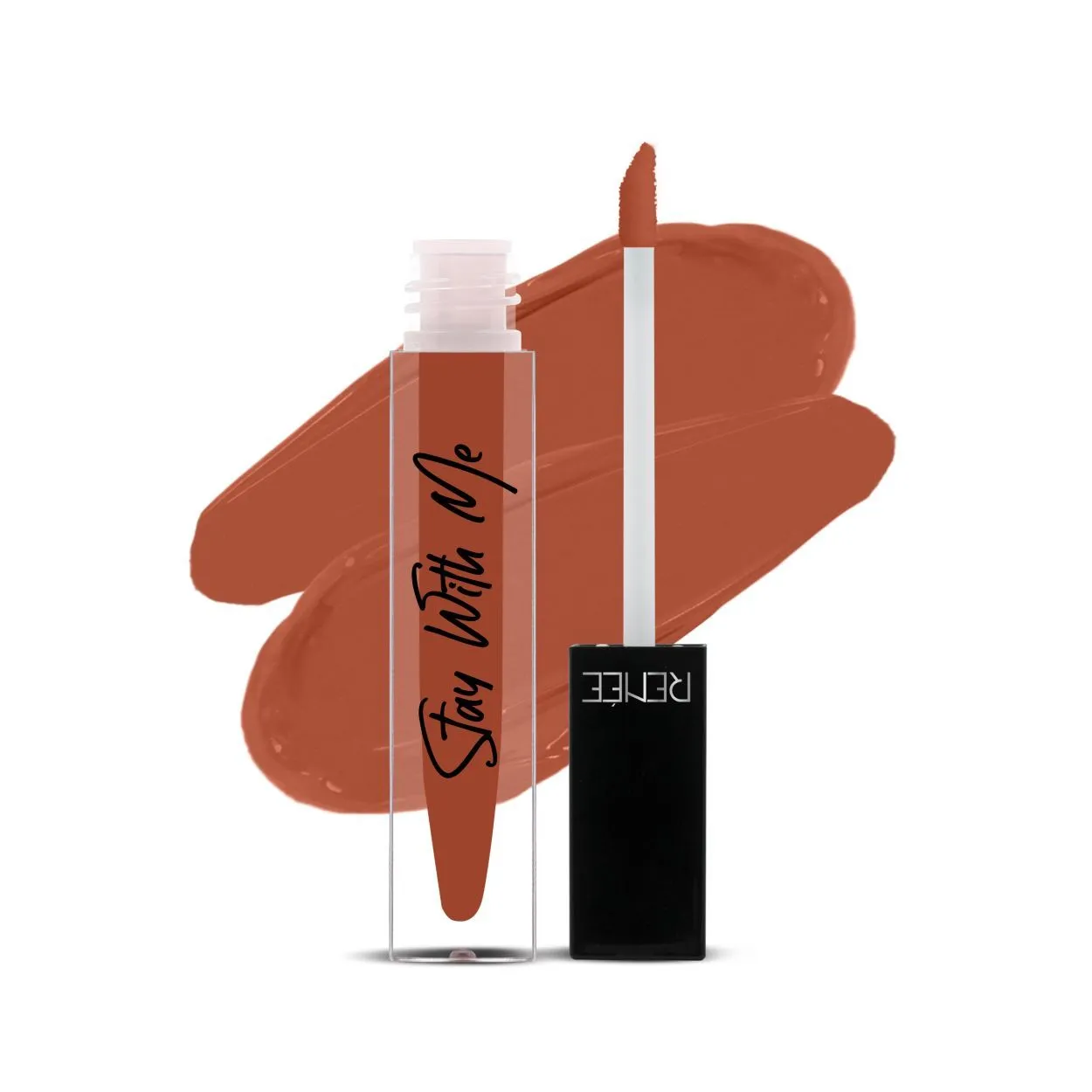 Renee Cosmetics Stay With Me Matte Lip Color - Craving For Coffee