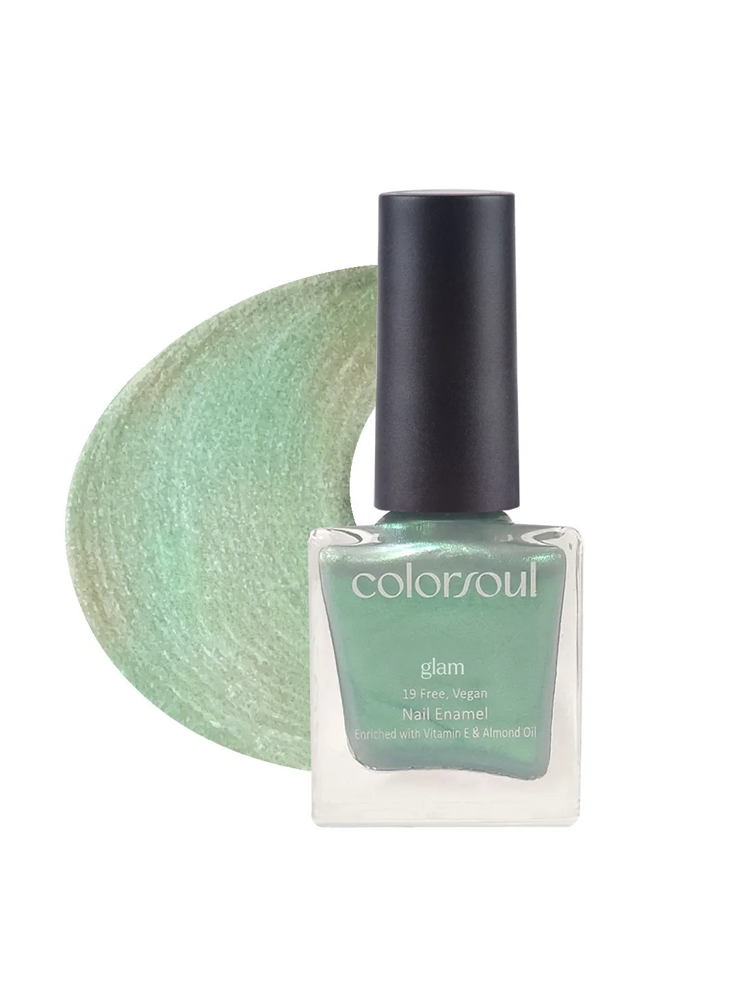 ColorSoul Glam Nail Enamel - Icy Blue