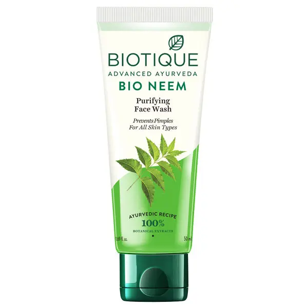 Biotique Bio Neem Purifying Face Wash (50 ml)