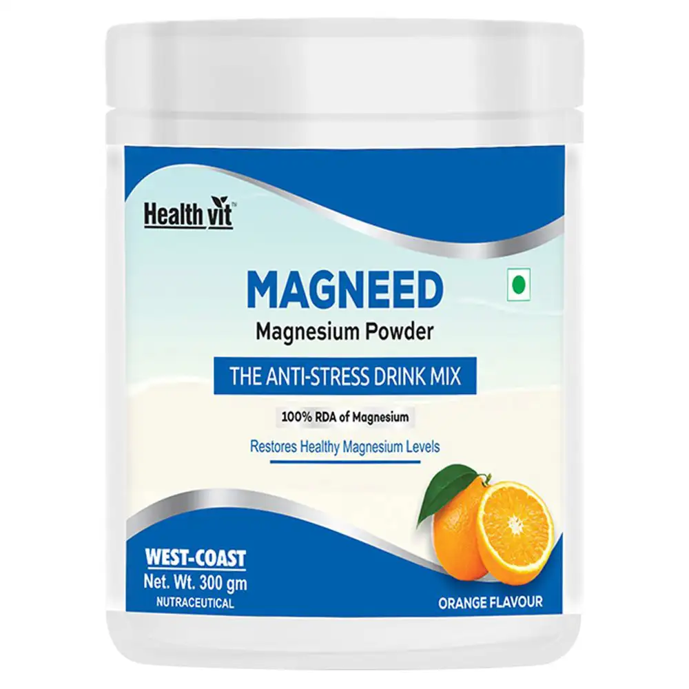 Healthvit Magneed Magnesium Powder,  Orange  300 g