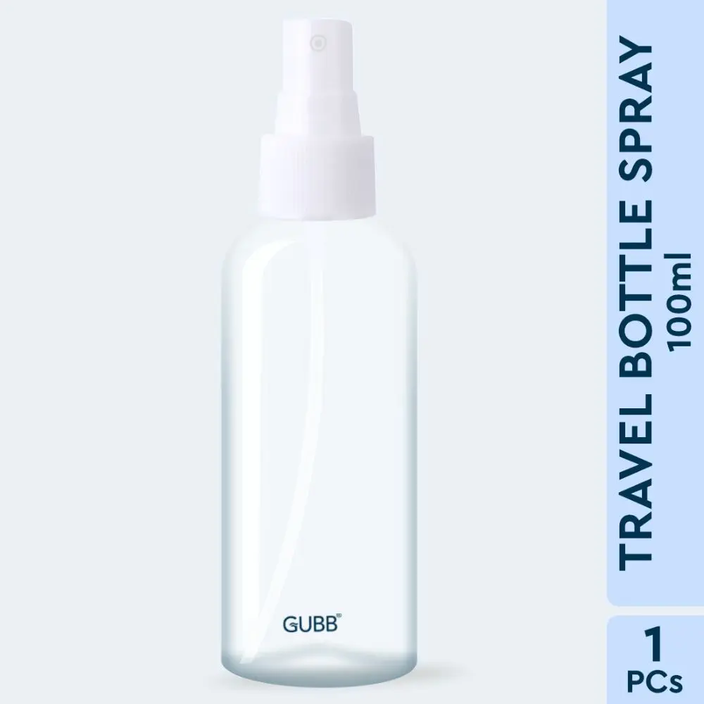 GUBB Travel Spray Bottle for Toiletries, Refillable Atomizer Bottle