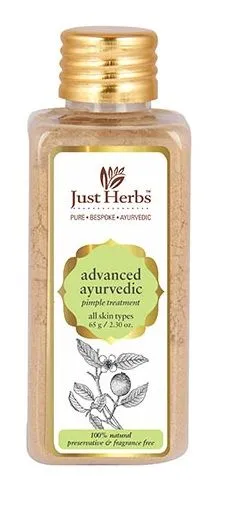 Just Herbs Ayurvedic Anti-Acne Pimple Treatment Face Pack All Skin Type