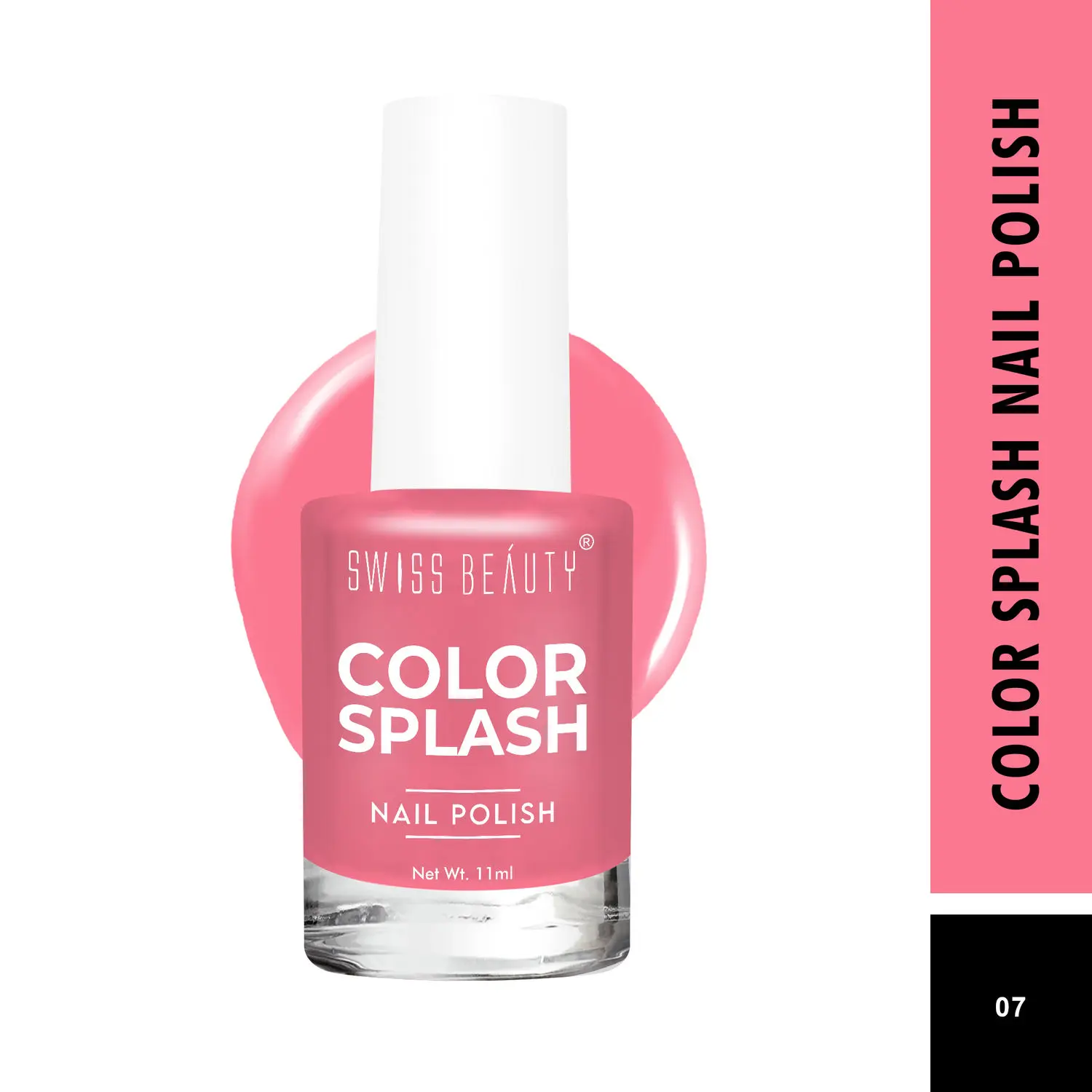 Swiss Beauty Color Splash Nail Polish Shade-07 (11 ml)