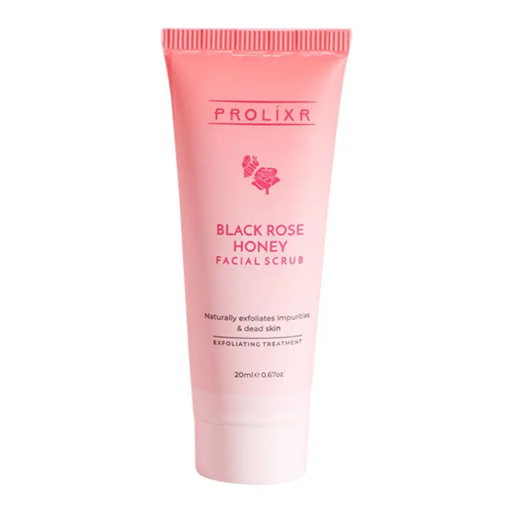 Prolixr Black Rose Honey Facial Mini Scrub