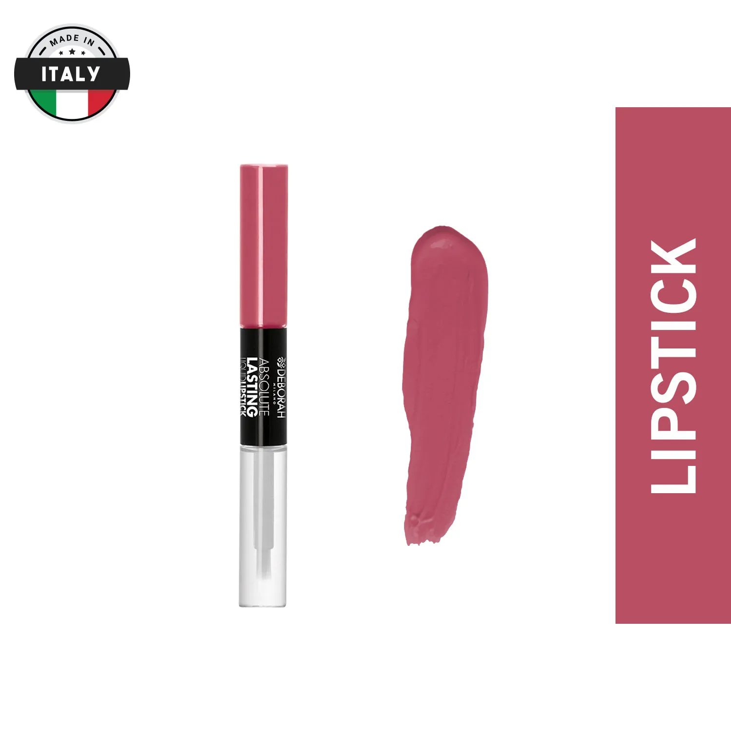 Deborah Absolute Lasting Liquid Lipstick - 04 Baby Pink