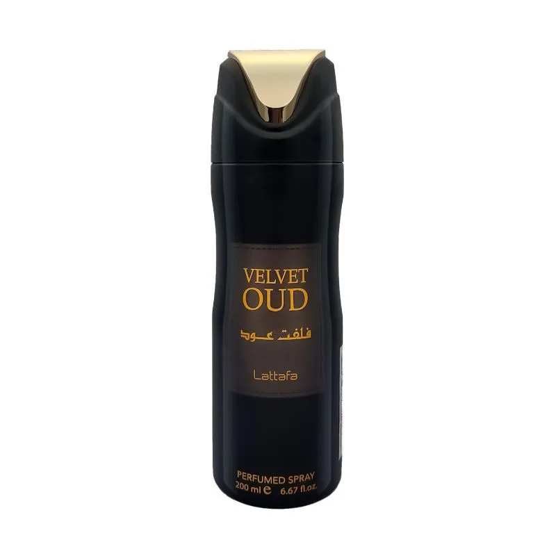 Lattafa Velvet Oud Long Lasting Deodorant Spray