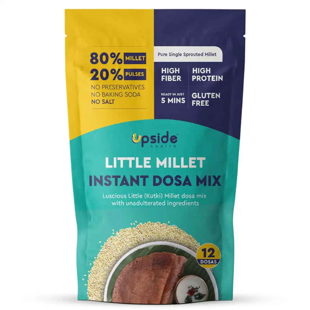 Upside Health Little Millet Instant Dosa Mix,  Unflavoured  200 g