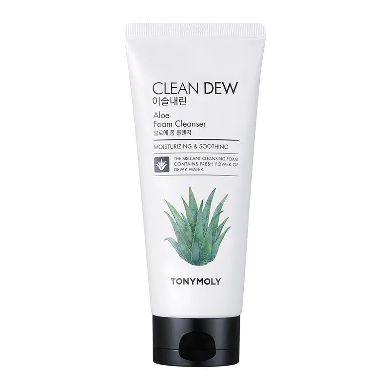 TONYMOLY Clean Dew Aloe Foam Cleanser