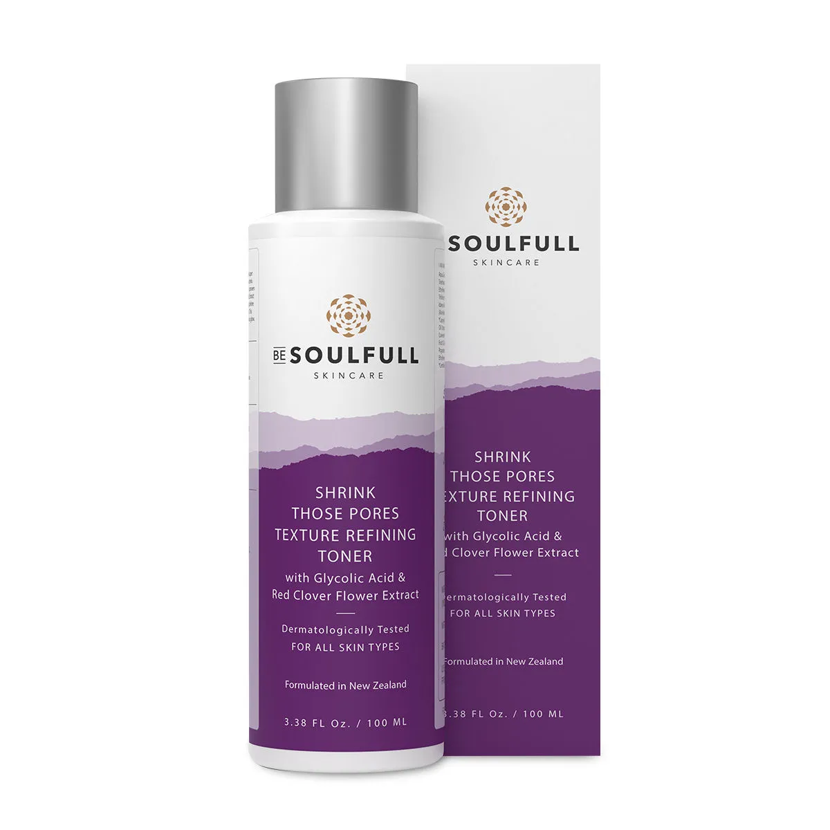 BE SOULFULL Shrink Those Pores Texture Refining Toner