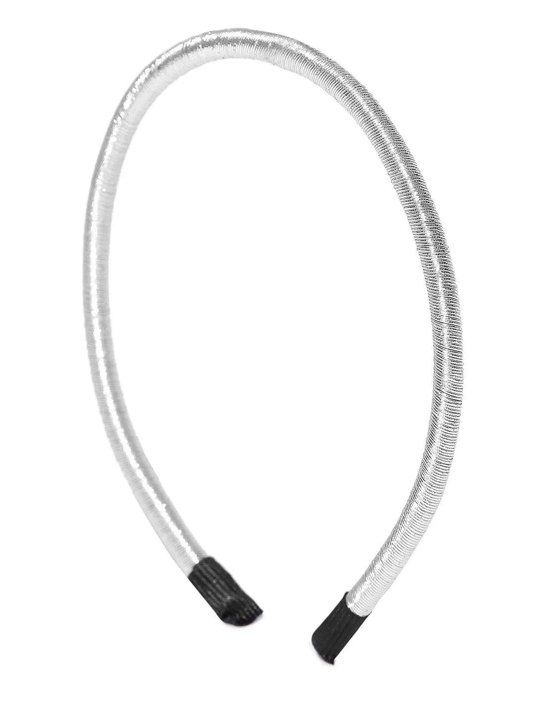 Toniq Silver Coil Hair Band