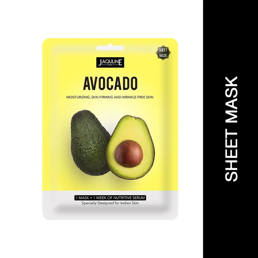 Jaquline USA Avocado Sheet Mask