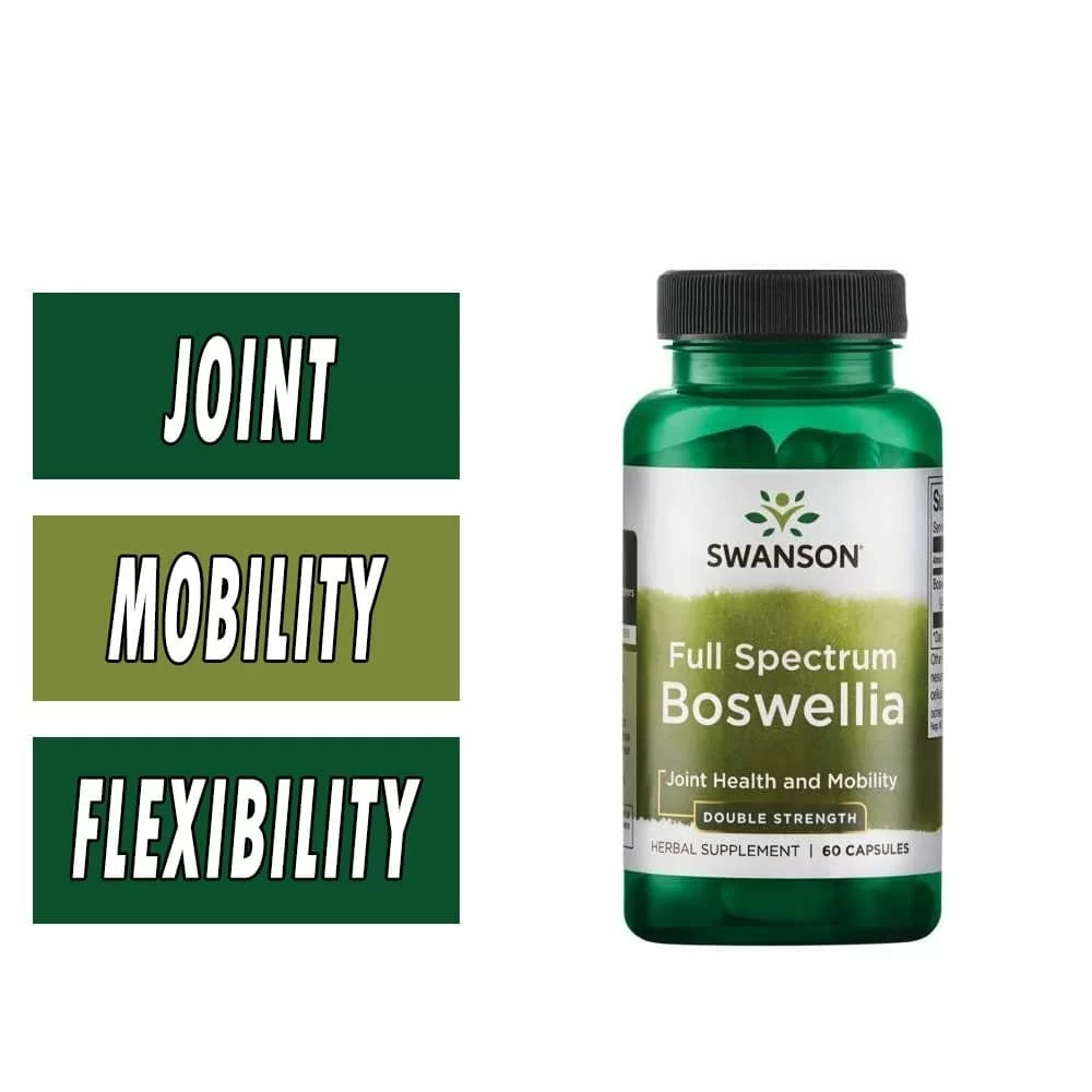 Swanson Full Spectrum Boswellia - Double Strength - 800 mg - 60 Caps