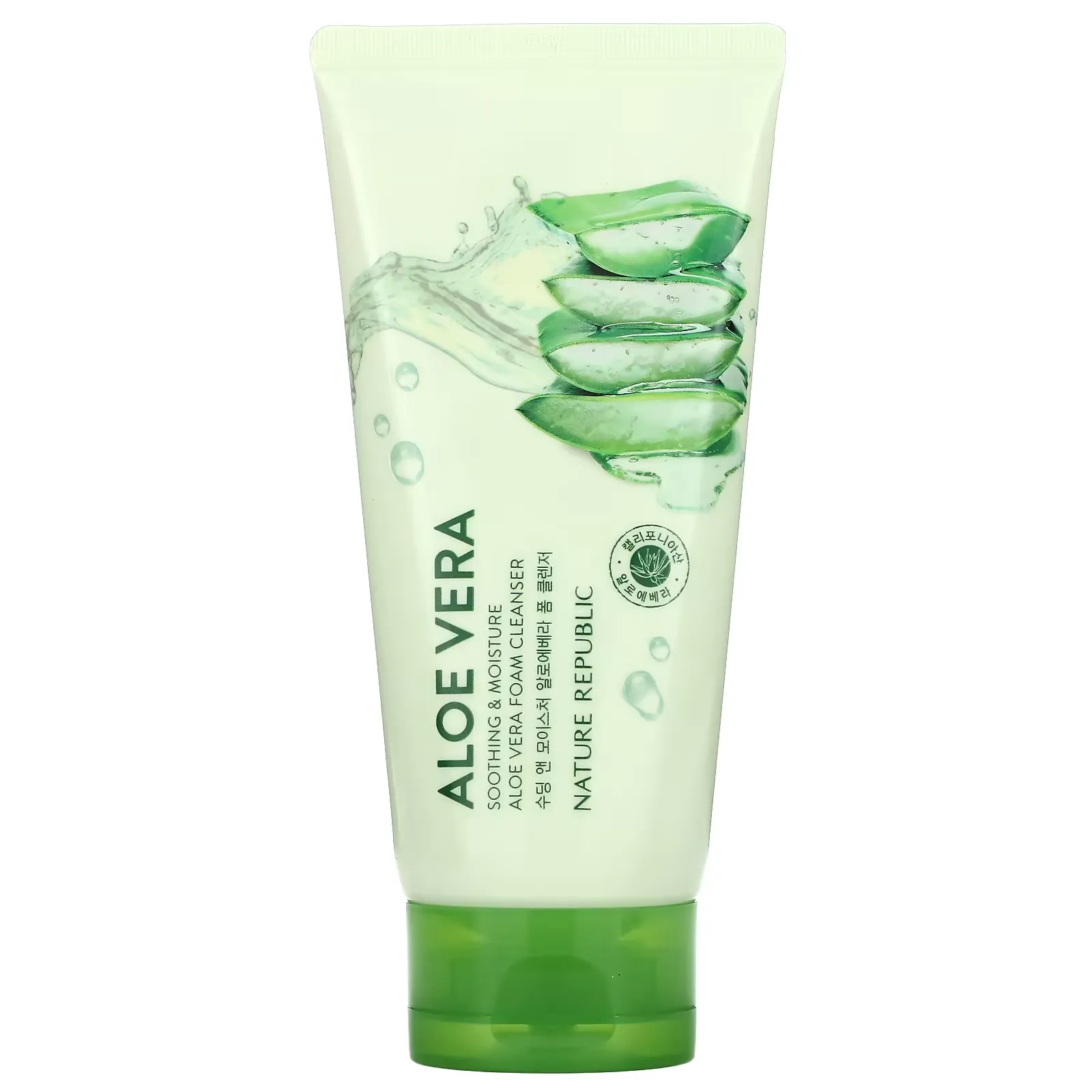 Aloe Vera Foam Cleanser, 5.07 fl oz (150 ml)