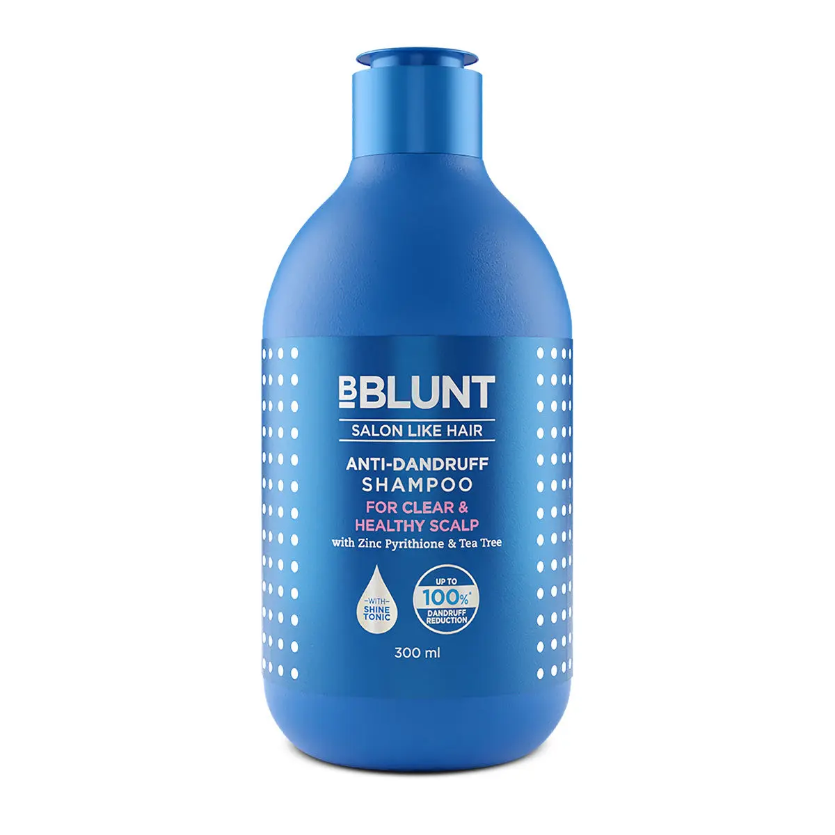 BBLUNT Anti-Dandruff Shampoo For a Clear & Healthy Scalp– 300 ml