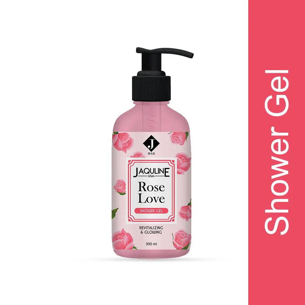 Jaquline USA Rose Love Shower Gel 300ml