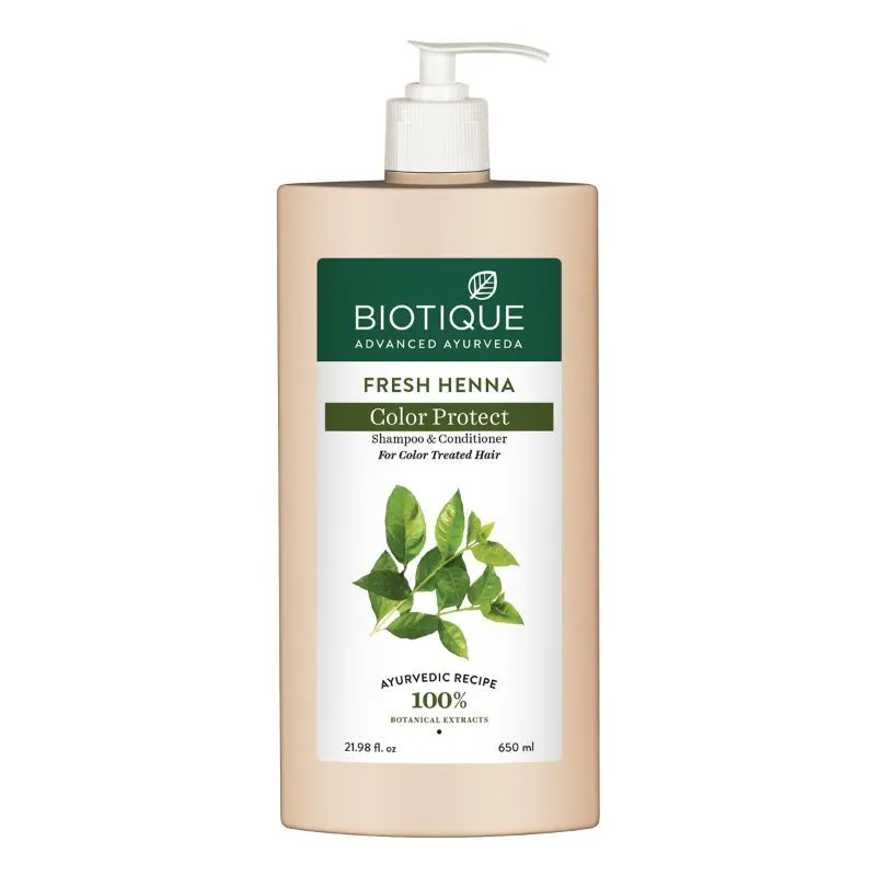 Biotique Bio Henna Leaf Fresh Texture Shampoo & Conditioner