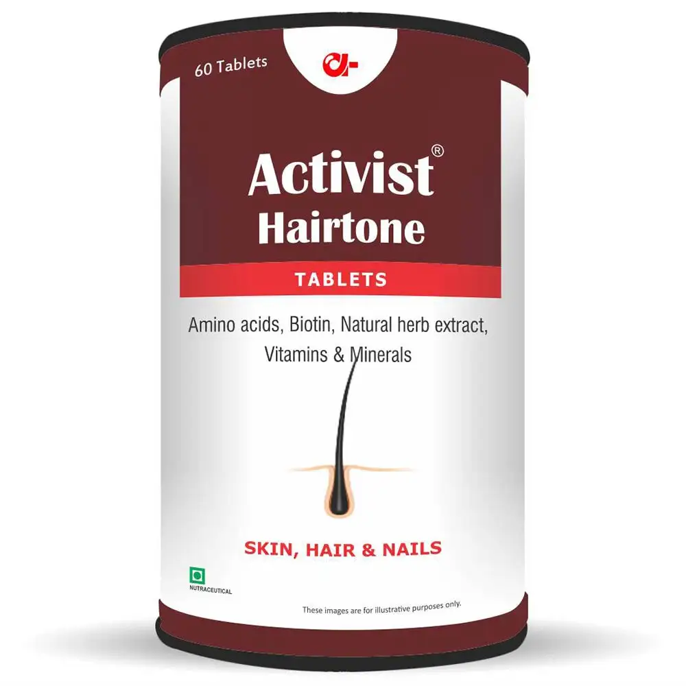 Activist Hairtone,  60 tablet(s)  Unflavoured