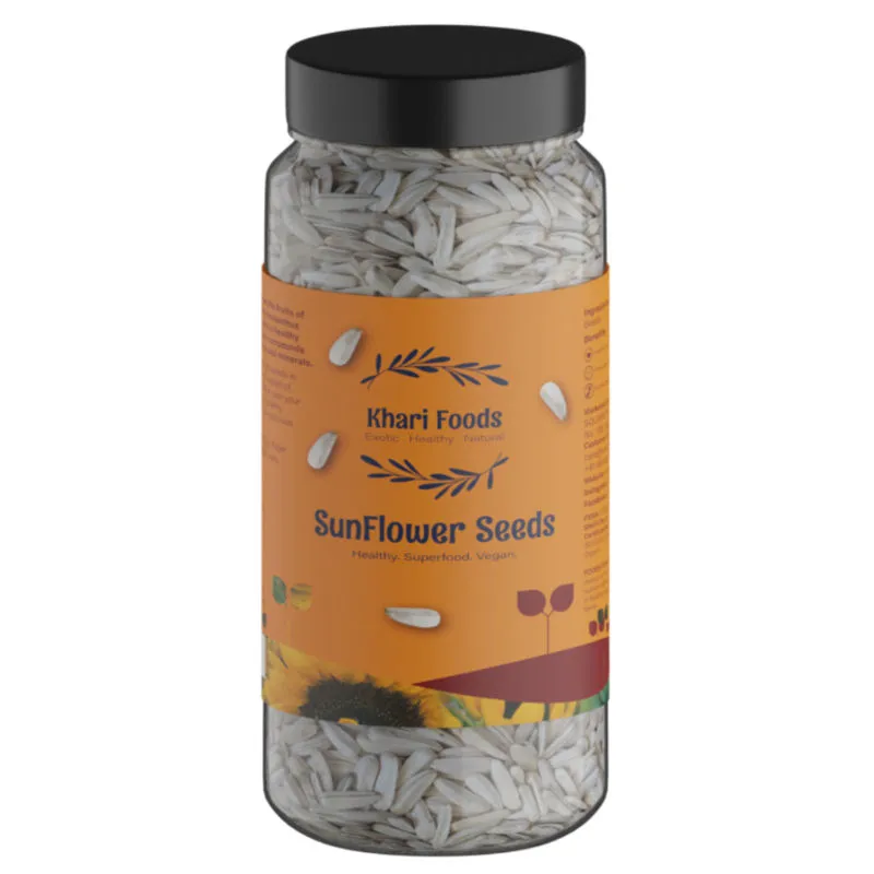 Khari Foods Healthy Raw Sunflower Seeds