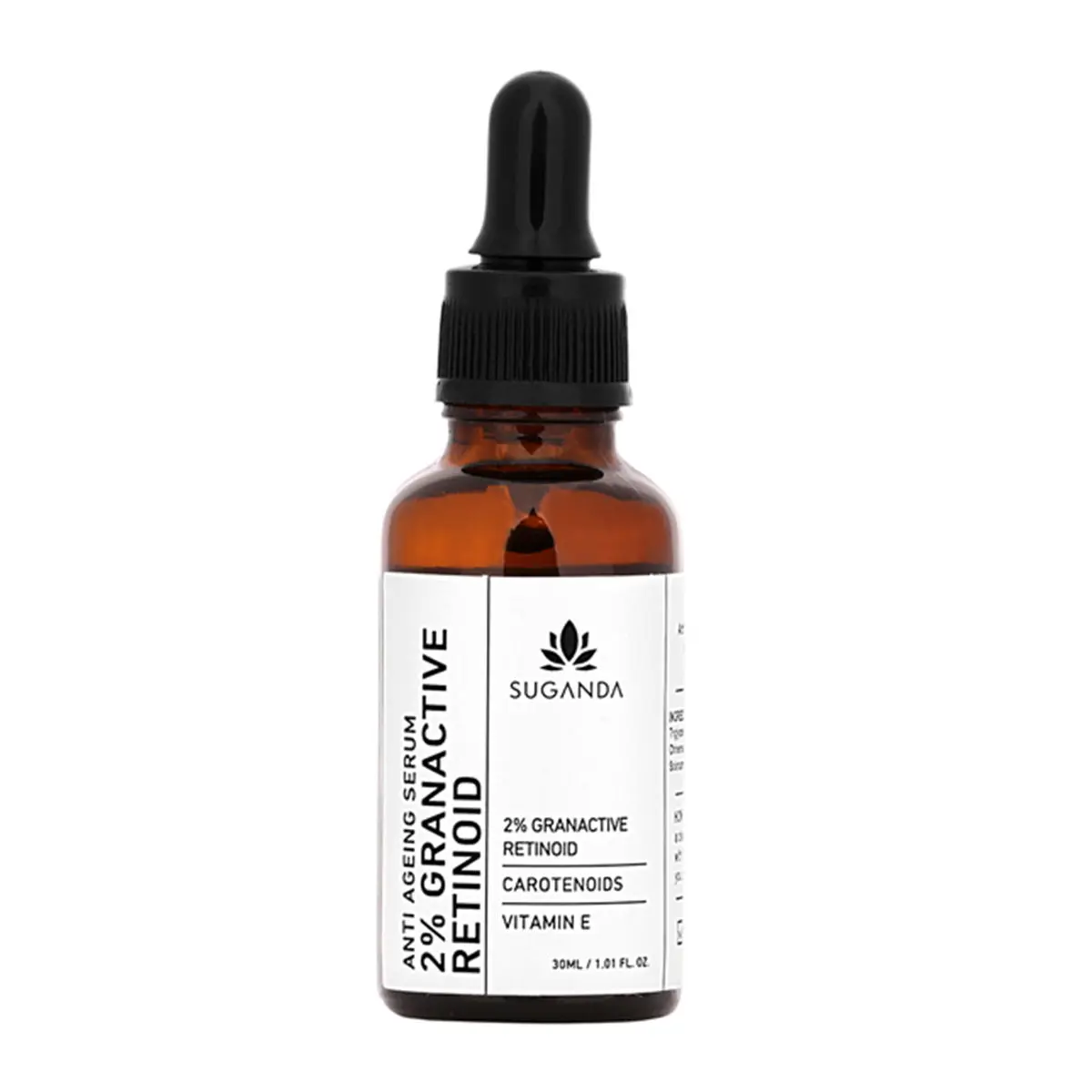 Suganda 2% Granactive Retinoid in Squalane Serum, Reduces Free Radical Damage, Anti Aging Serum for Wrinkles & Fine Lines, Improves Signs of Aging (30ml)