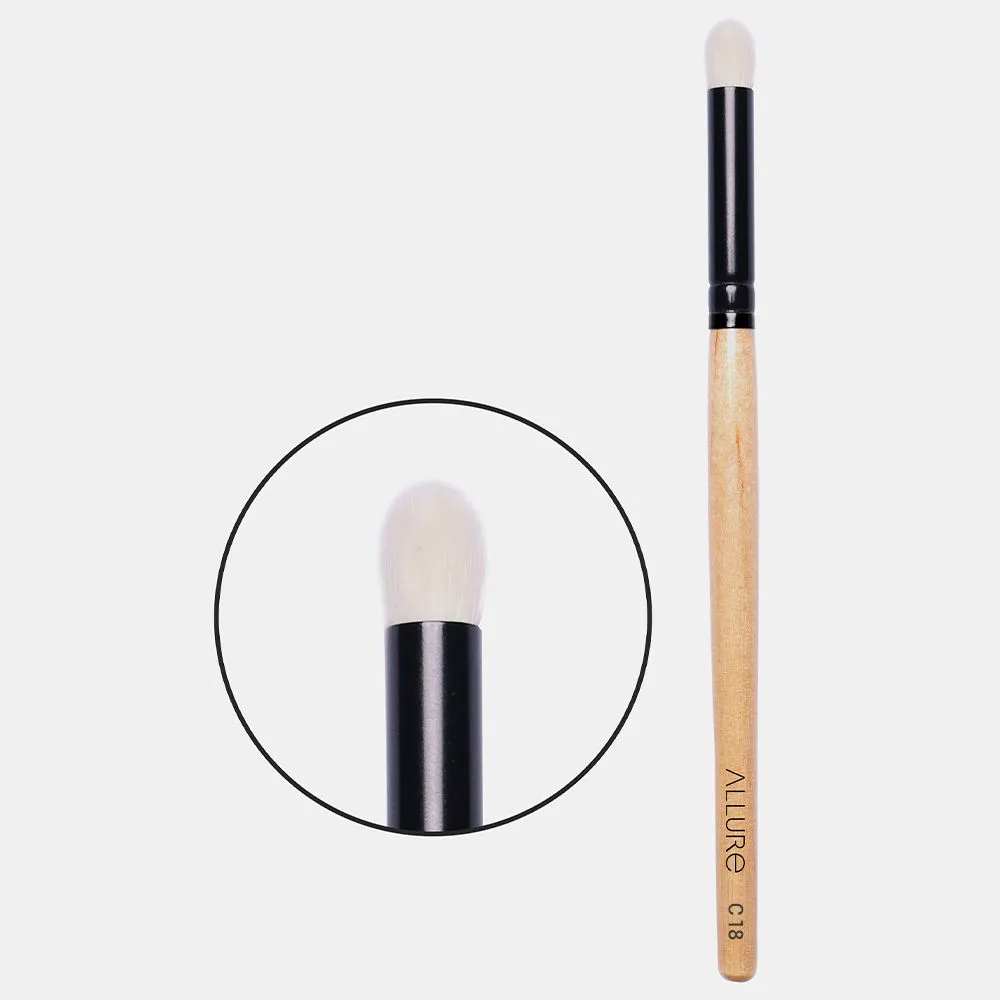 Allure Crease Brush (round Eye Brush C-18 )