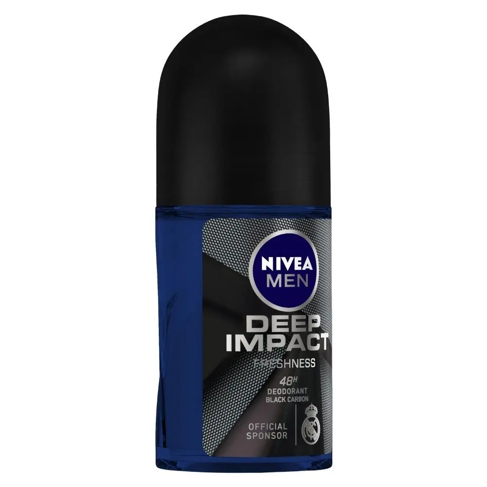 Nivea Men Deep Impact Freshness Deodorant Roll-on - For Men (50 ml)
