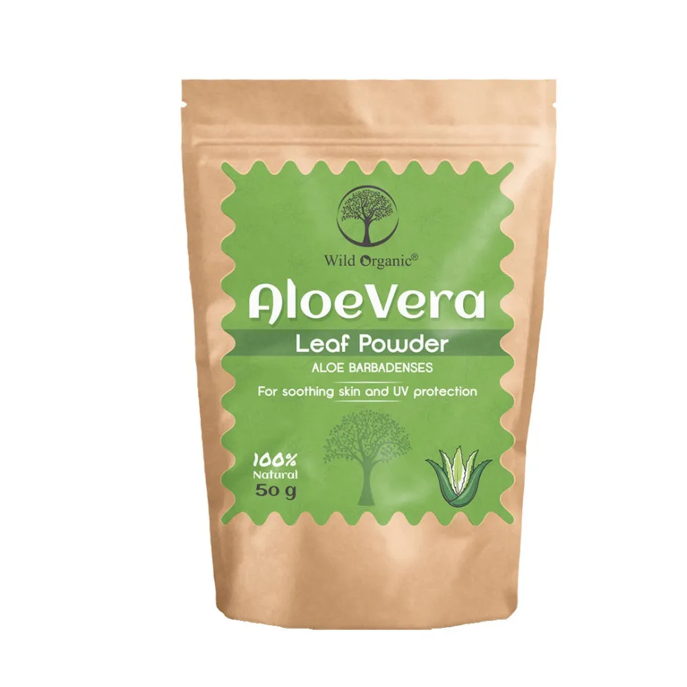 Wild Organic Aloe Vera Leaf Powder