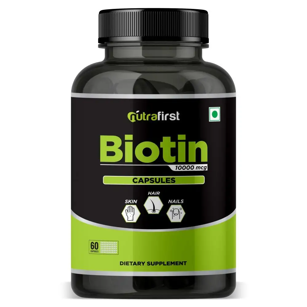 NutraFirst Biotin 5000 Mcg,  60 tablet(s)  Unflavoured