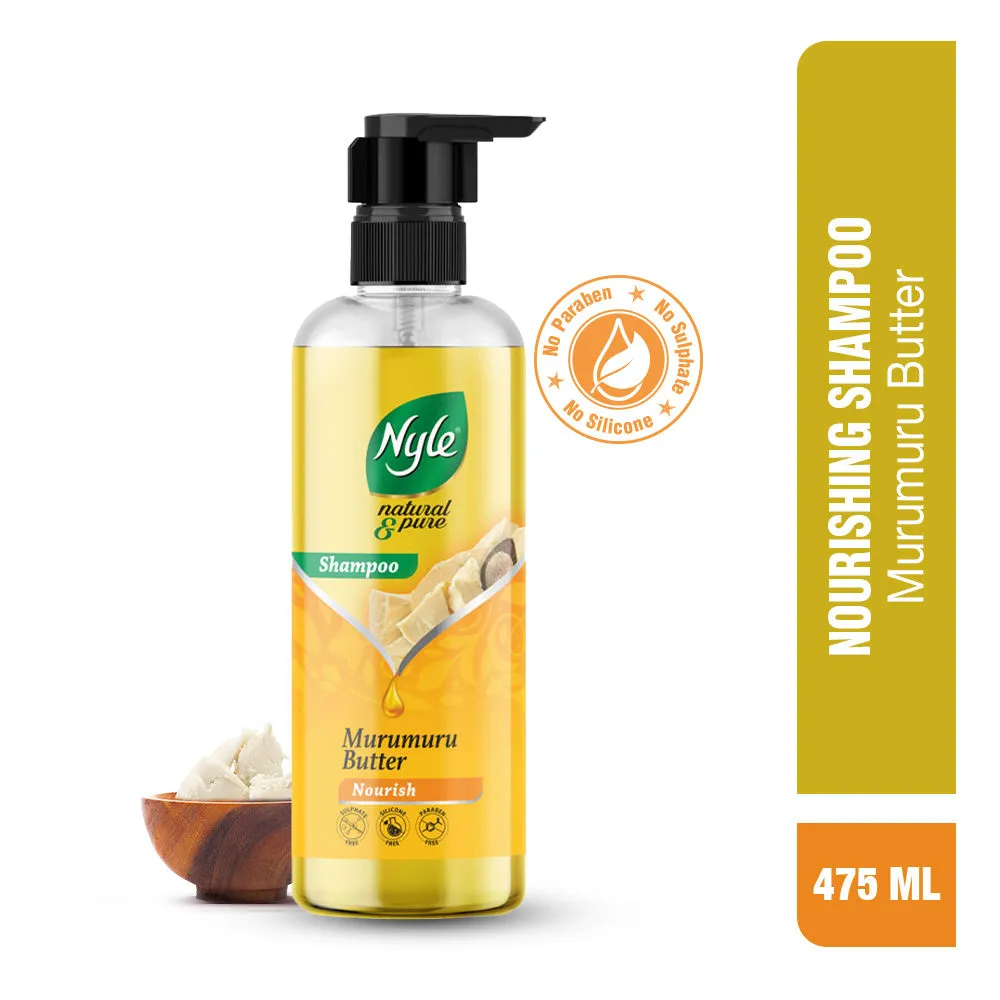 Nyle Natural & Pure Nourishing Shampoo with Murumuru Butter